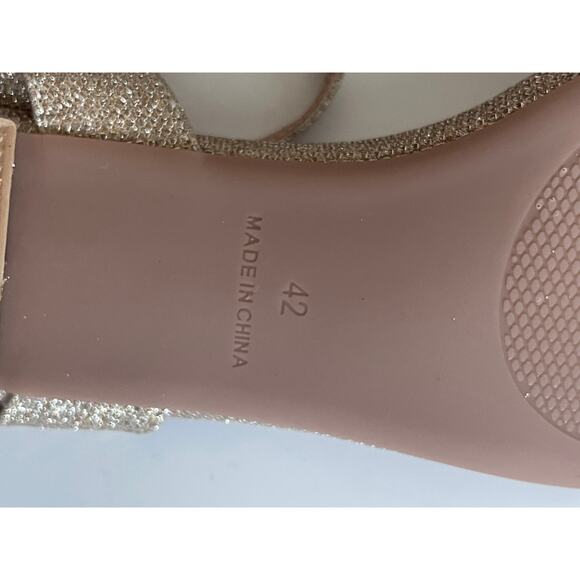 Women's Open Toe Ankle Strap Low Block Chunky Heels Sandals Size 11 - Picture 11 of 11